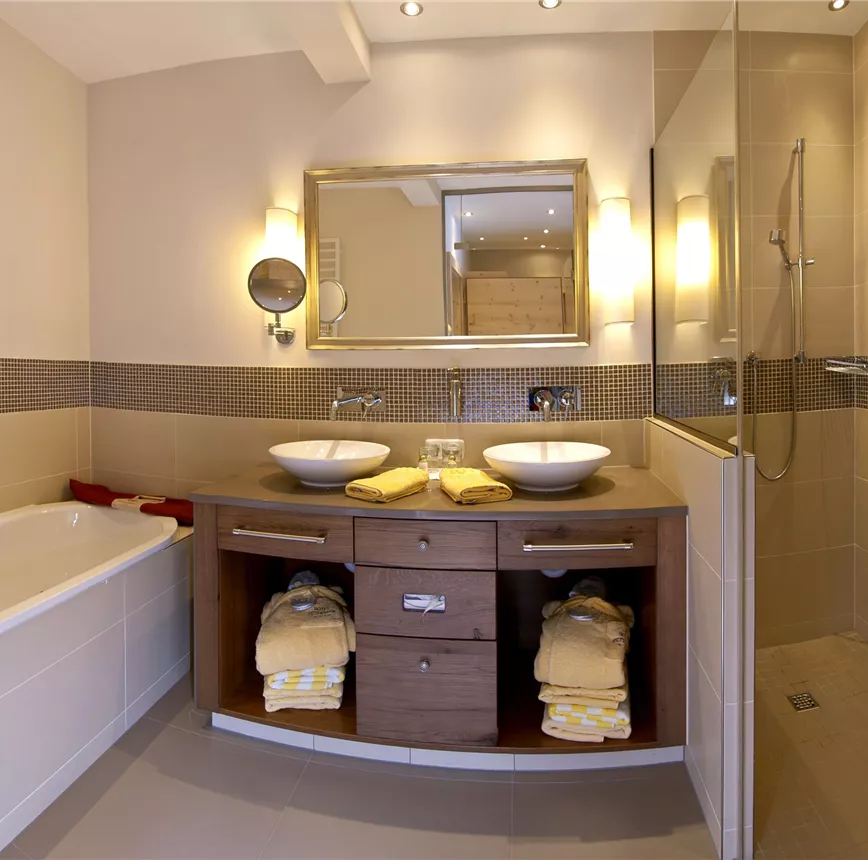 Badezimmer DZ Chalet THE Deluxe